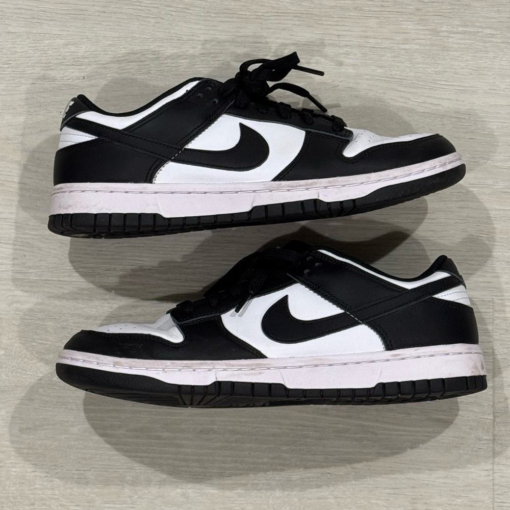 Nike Black and White Dunks Low (Pandas)
